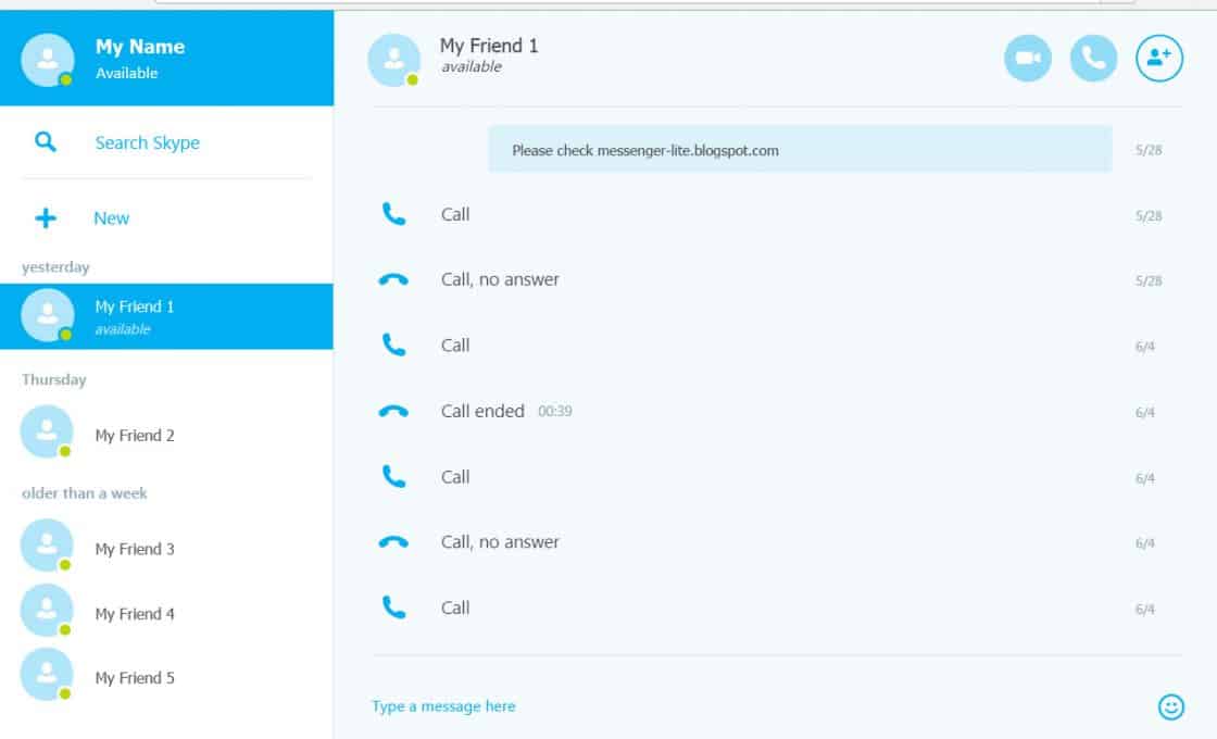 Skype trên Web