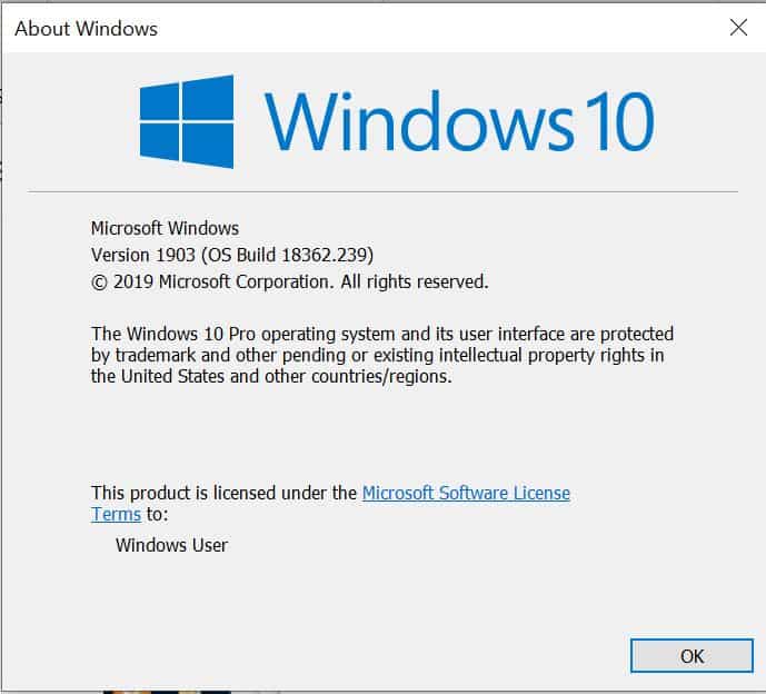 Windows 10 bản mới nhất 1903 - Windows May 2019 Update
