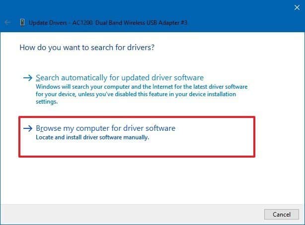 Cài đặt Driver cho Windows 10