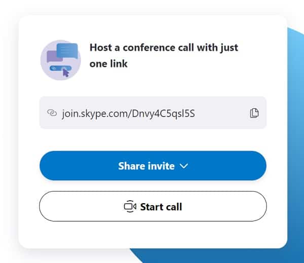 Skype Meet now