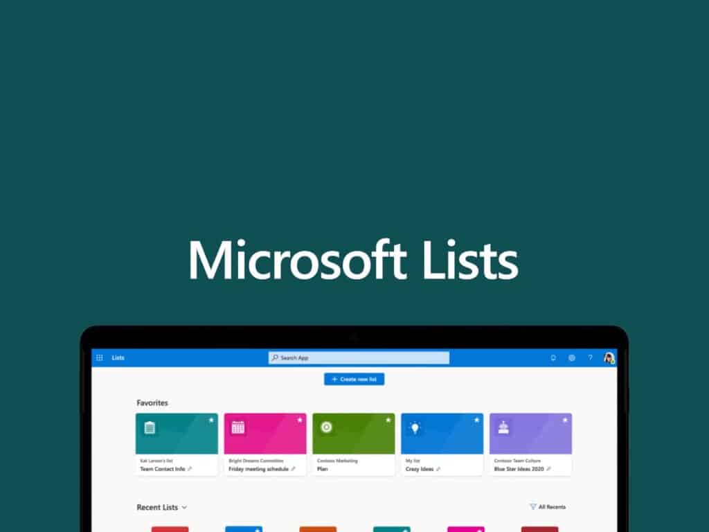 Chính thức giới thiệu ứng dụng Lists mới trên Microsoft Teams