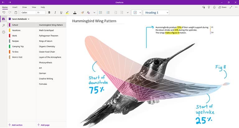 Ứng dụng OneNote