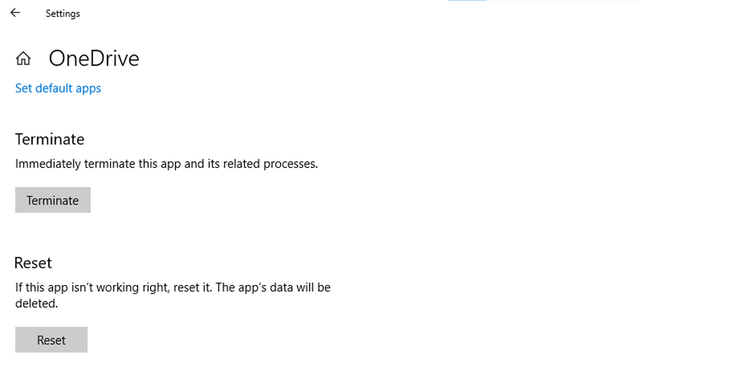 lỗi không thể mở tệp trong OneDrive